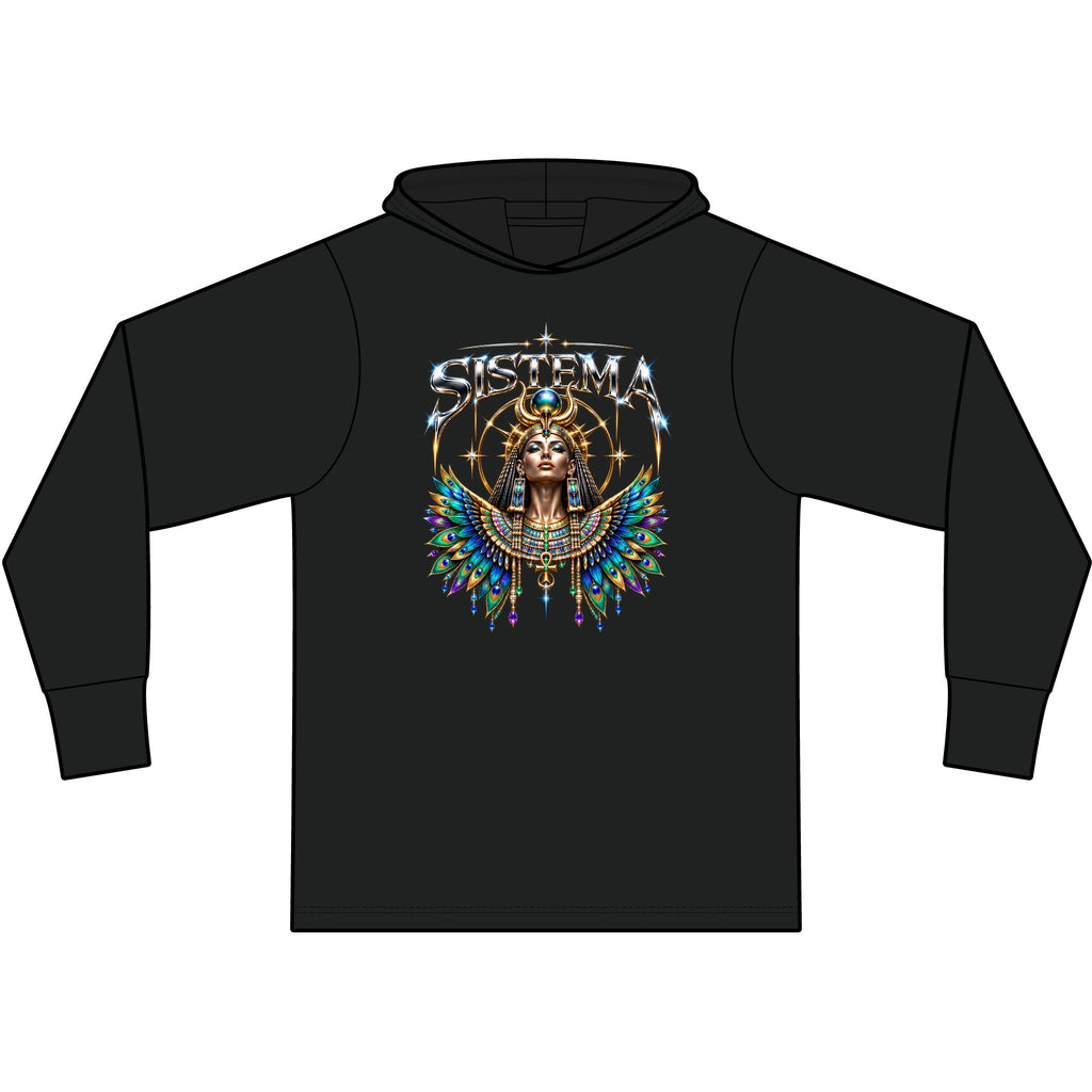 “iSiS “ Grahic Hoodie Black